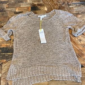 BCBGeneration short sleeve loosely woven sweater NWT